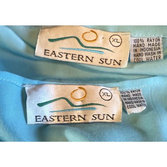 Vintage Eastern Sun Size XL 2-Piece Dress Art-to-wear Coastal Vacay Cruise - Picture 10 of 10